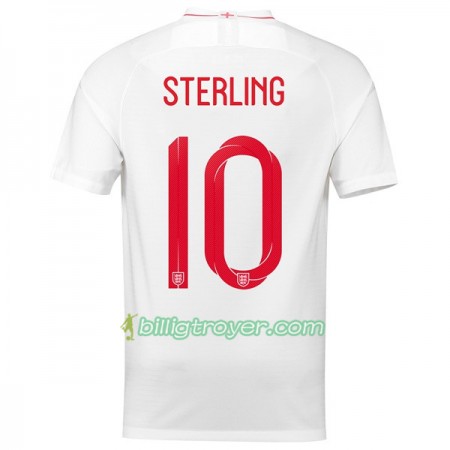 Billige Fotballdrakter England Sterling 10 VM 2018 Hjemmedraktsett